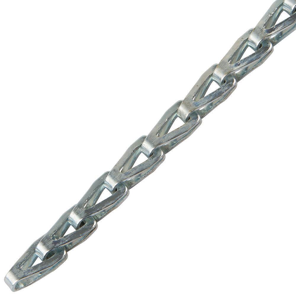 "#35 x 100 ft. Zinc Plated Steel Stamp Sash Chain" price history on PriceWatchPro