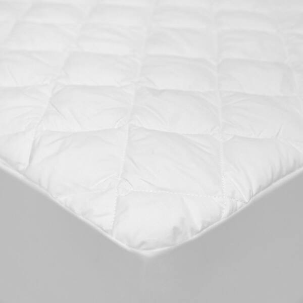 Crestell 2 Pack Baby Cot Cotton Filled Standard Waterproof Mattress Protector