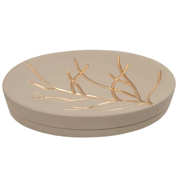 Sweet Home Collection Branches Soap Dish Bathroom Accessory (1 Piece)