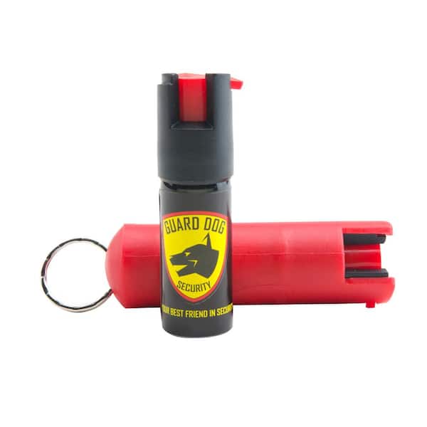 Guard Dog Security Quick Action Pepper Spray, Red