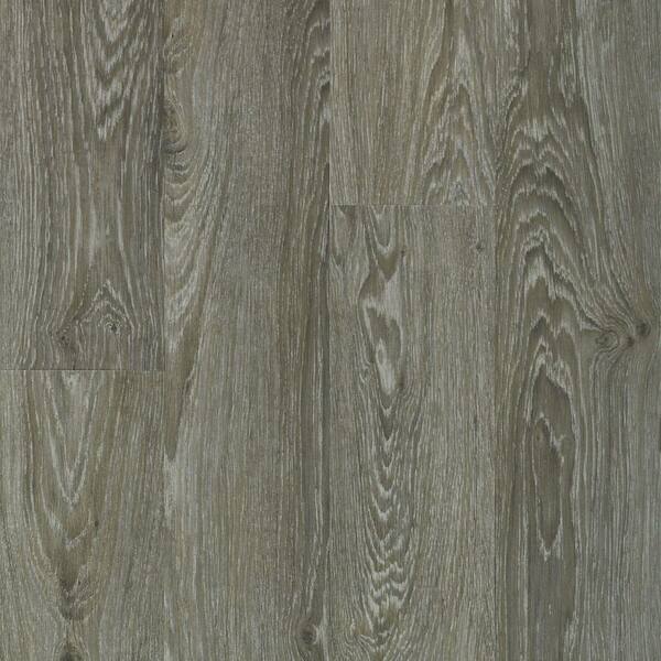 ProMark Shadow Gray 6 MIL x 6 in. W x 36 in. L Waterproof Glue Down Vinyl Plank Flooring 24ct (35.95 sq. ft. / case)