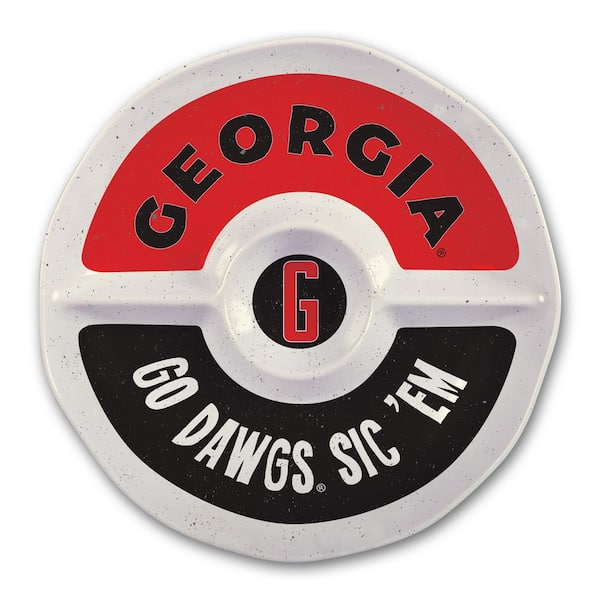 Magnolia Lane University of Georgia 15 in. Chip and Dip Server