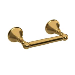 Momenti Wall Mounted Toilet Paper Holder in Brushed Gold
