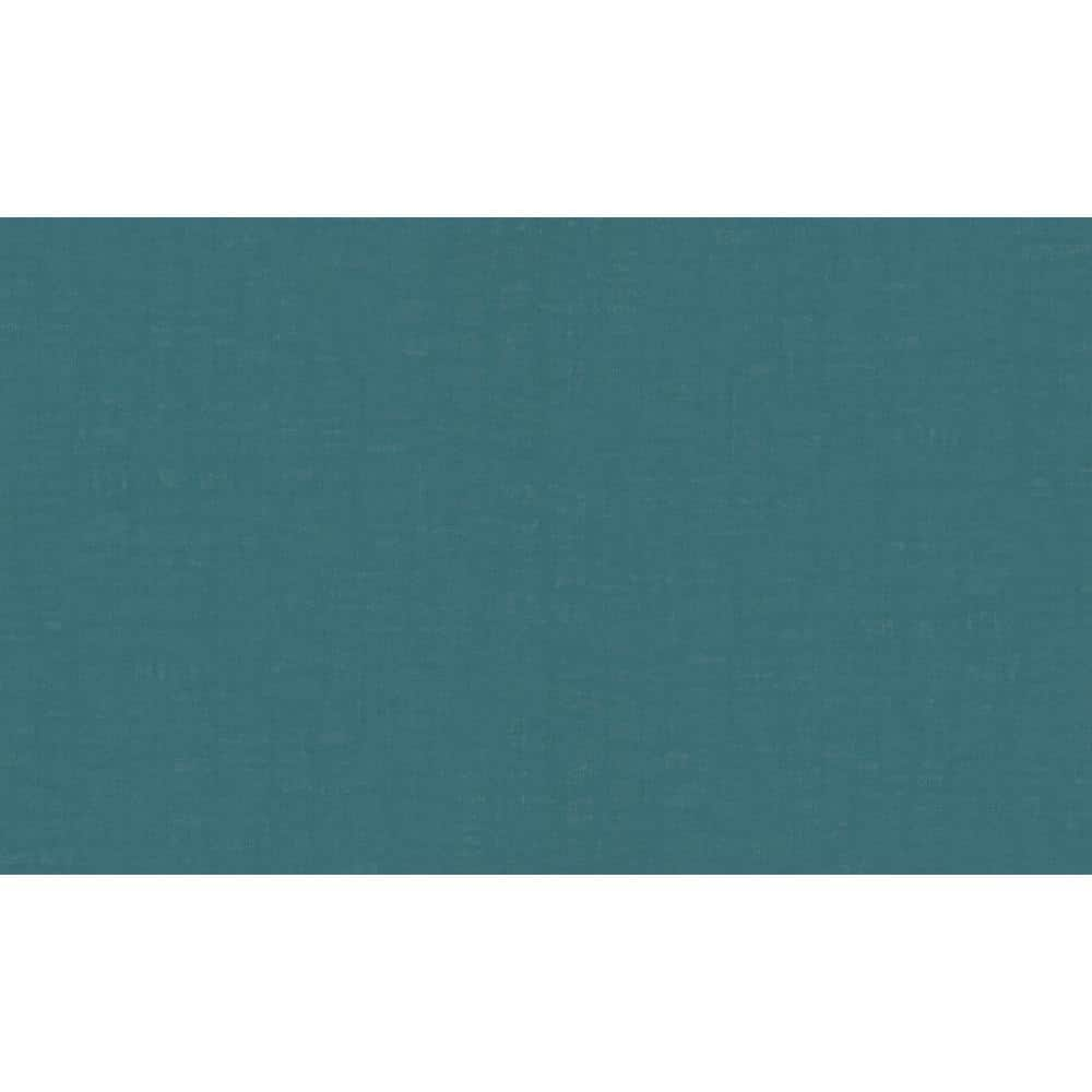 Fusion Collection Linen Effect Texture Turquoise Matte Finish Non ...