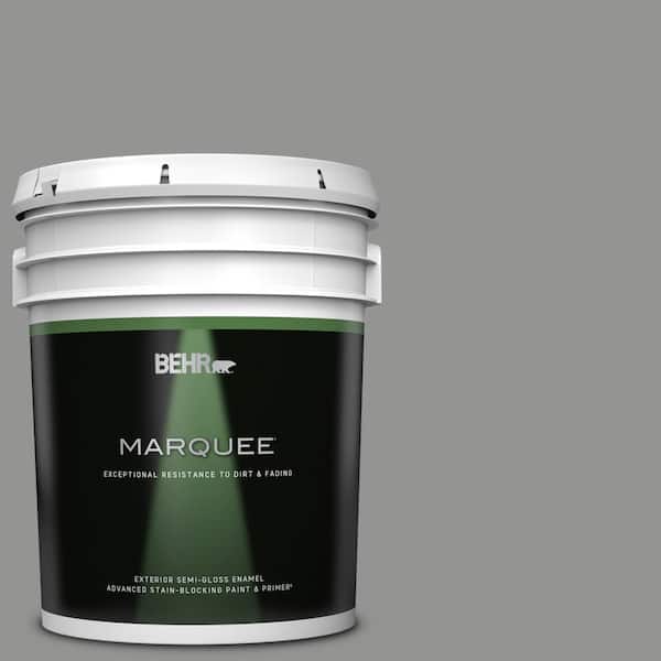 BEHR MARQUEE 5 gal. #780F-5 Anonymous Semi-Gloss Enamel Exterior Paint & Primer