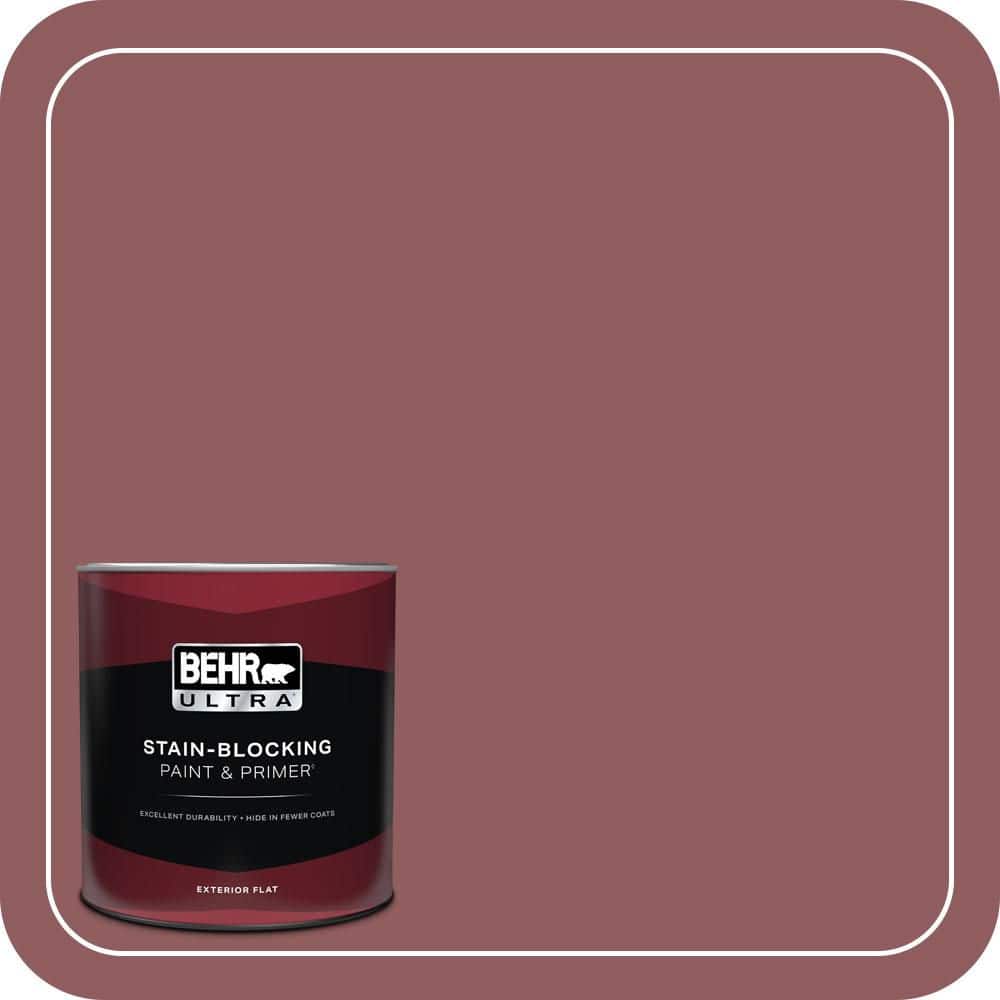 1 qt. #S130-6 Spiced Potpourri Flat Exterior Paint & Primer price history on PriceWatchPro