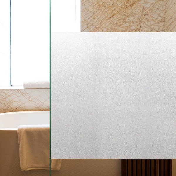 11.8 in. W x 78.7 in. L Frosted Decorative and Privacy Window Film