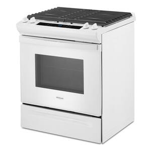 5 cu. ft. Gas Range with Frozen Bake Technology in White