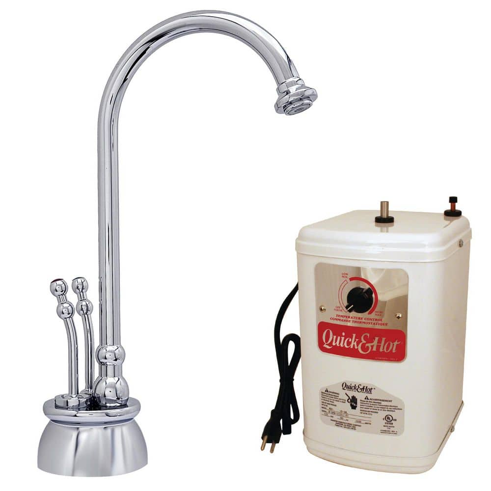 UPC 747028454766 product image for 10-3/8 in. Docalorah 2-Handle Hot and Cold Water Dispenser Faucet with Instant H | upcitemdb.com