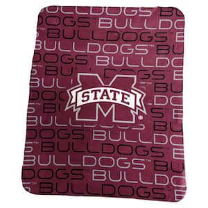 Mississippi State Multi-Colored Classic Fleece Throw