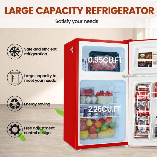 mini fridge large capacity