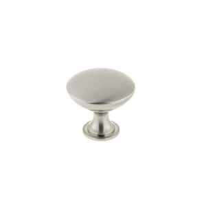 Copperfield Collection 1-9/16 in. (40 mm) Brushed Nickel Functional Cabinet Knob