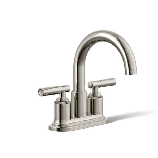 KOHLER Torrington 4 in. Centerset Double Handle Bathroom Faucet in