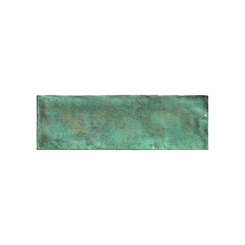Take Home Sample-Rhythm Green 2.5 in. x 4 in. Glossy Ceramic Rectangular Wall Tile Sample price history on PriceWatchPro