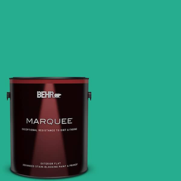 BEHR MARQUEE 1 gal. #P430-5 Enchanted Wells Flat Exterior Paint & Primer