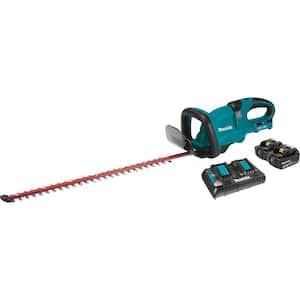 18V X2 (36V) LXT Lithium-Ion Cordless Hedge Trimmer Kit with Two 5.0 Ah Batteries and Charger