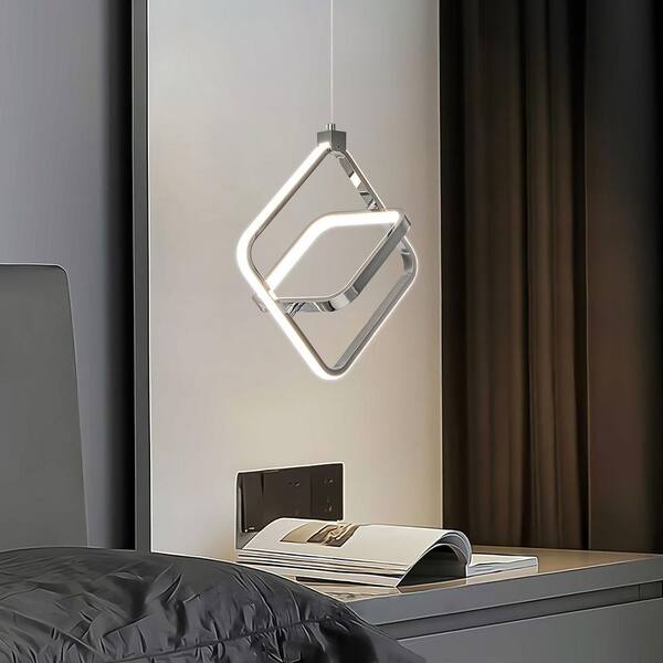 ZHLWIN Home Lighting 20-Watt 2-Light Chrome Rectangular 3-Pack