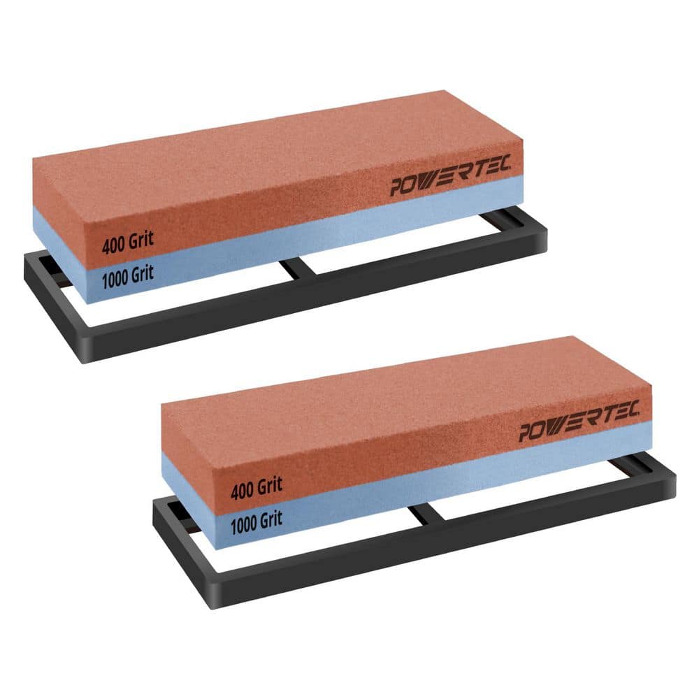 Sharpening Stone, Dual Sided 400/1000 Grit Whetstone, Knife Sharpening Stone with Non-slip Rubber Base (2-Pack) price history on PriceWatchPro
