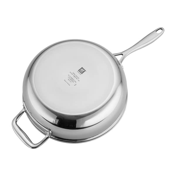ZWILLING Clad CFX 4.5 qt. Stainless Steel Ceramic Nonstick Saute