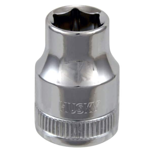 Husky 3/8 in. Drive 9 mm 6-Point Metric Standard Socket