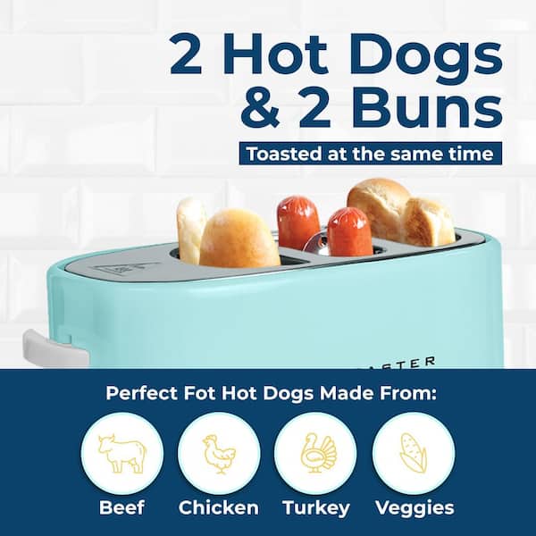 Nostalgia Pop-Up Hot Dog Toaster NHDT600AQ6A - The Home Depot