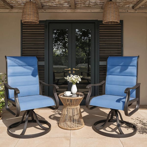 Poteban Padded Outdoor Dining Chair S...