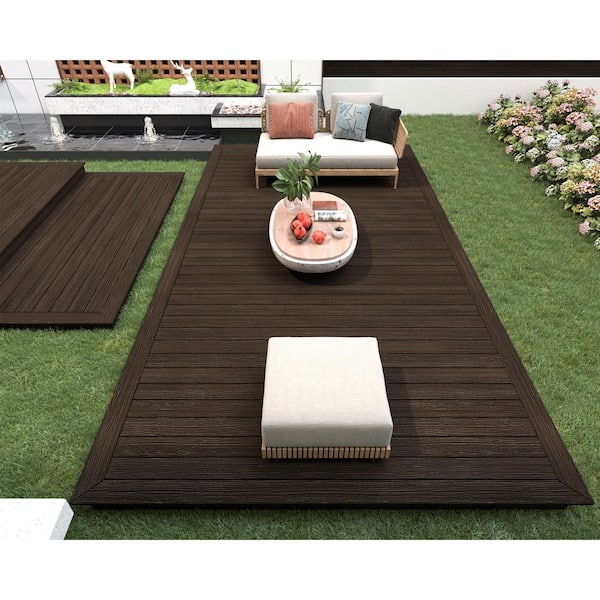 NewTechWood Cortes Plus 0.88 in. x 5.43 in. x 8 ft. Rustic and