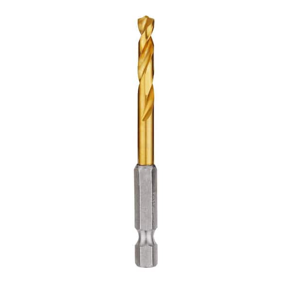 わー Milwaukee SHOCKWAVE 13/64 in. Titanium Drill Bit 48-89-4610