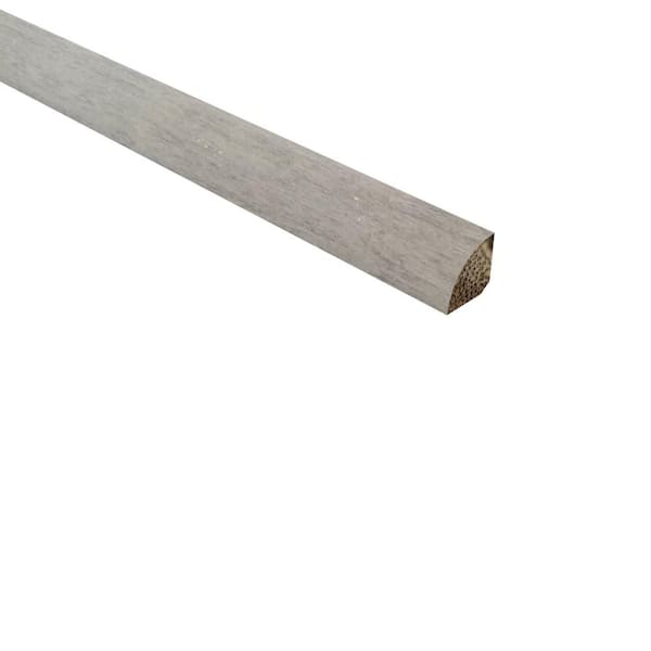 Unbranded Strand Woven Bamboo Sterling 0.715 in. T x 0.715 in. W x 72 in. L Bamboo Quarter Round Molding