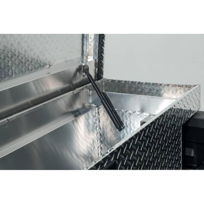 71.36 in. Diamond Plate Aluminum Full Size Crossbed Truck Tool Box