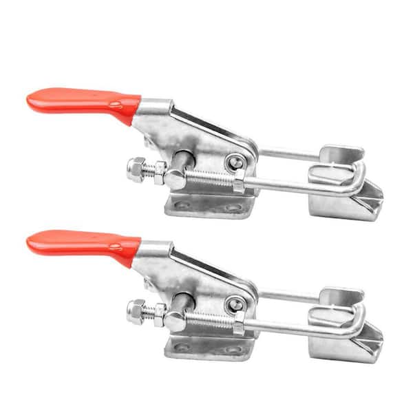 400 lb. Number-323 Latch-Action Toggle Clamp (2-Pack)
