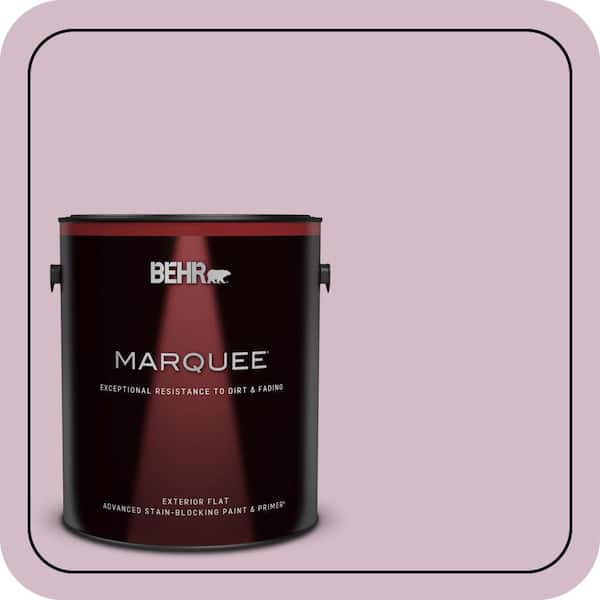 BEHR MARQUEE 1 gal. #T12-16 Queens Tart Flat Exterior Paint & Primer