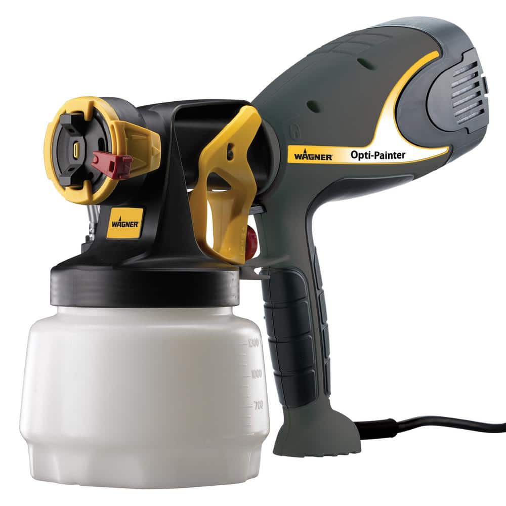 Wagner OptiPainter Handheld HVLP Paint Sprayer 0529052 The Home Depot