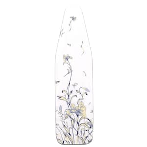 Multi-Colored Iris Floral Pattern Ultra Iron Board Covers