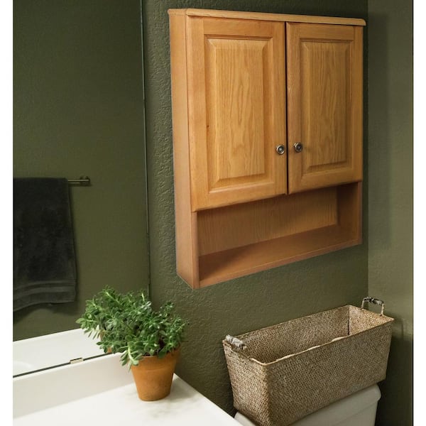Bathroom Storage Wall Cabinet, Home Depot Oak Bathroom Wall Cabinets