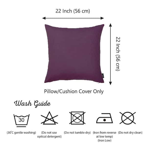 Purple Pillow How To Wash A Pillow Case How To Wash A Purple