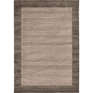 Del Mar Abigail Light Brown 7' 0 x 10' 0 Area Rug