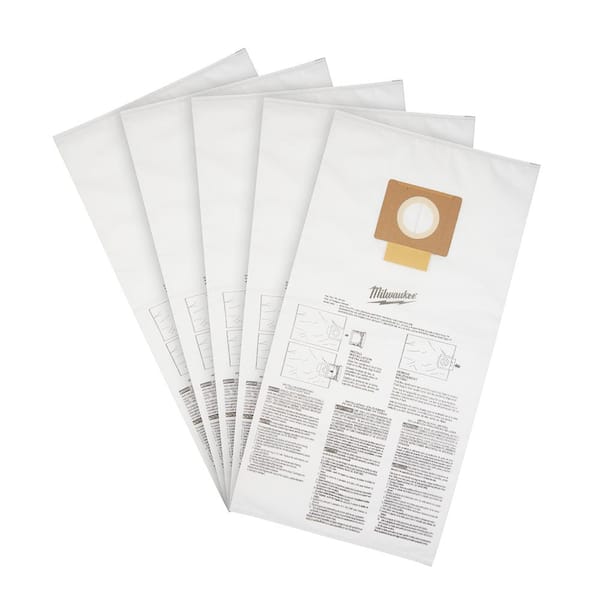Milwaukee Fleece Dust Bags for 9 Gal. M18 FUEL Cordless Wet  display picture 3
