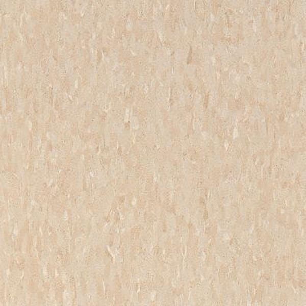 Armstrong Take Home Sample - Imperial Texture VCT Brushed Sand Standard Excelon Commercial Vinyl Tile - 6 in. x 6 in.