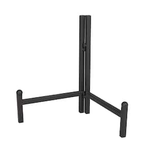 Black Metal Easel with Foldable Stand
