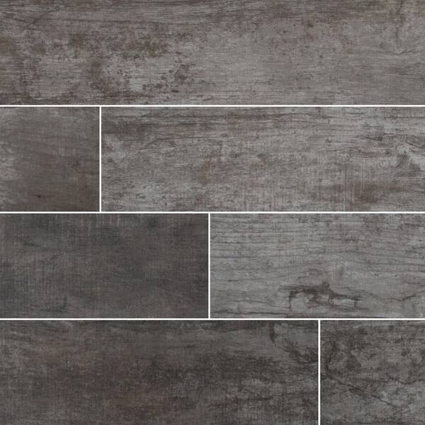 MSI Vogue Bruciato 6 in. x 36 in. Matte Porcelain Floor and Wall Tile (13.5 sq. ft./case)