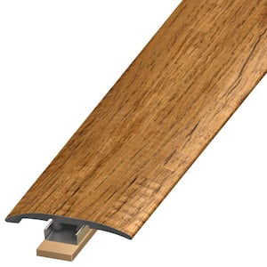 DuraDecor Classy Chic Charming Oat 0.25 in. T x 2 in. W x 94 in. L 3-in-1 Transition Molding