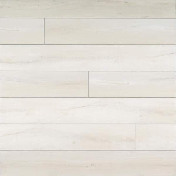 Take Home Sample-7 in. x 7 in. Silverbow Waterproof Click Lock Rigid Core Luxury Vinyl Plank Flooring