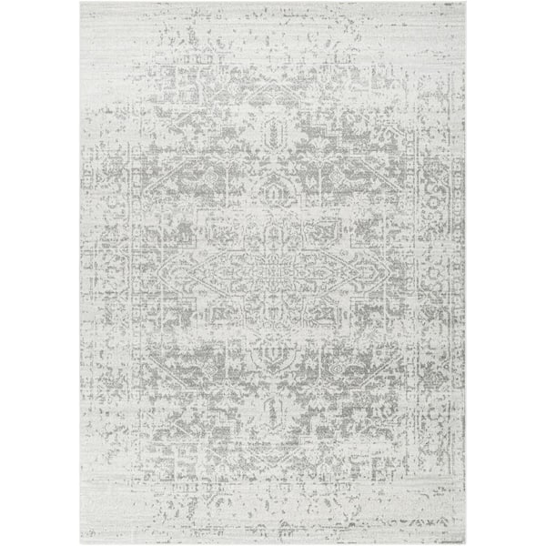 Livabliss Demeter Gray 10 ft. x 14 ft. Area Rug