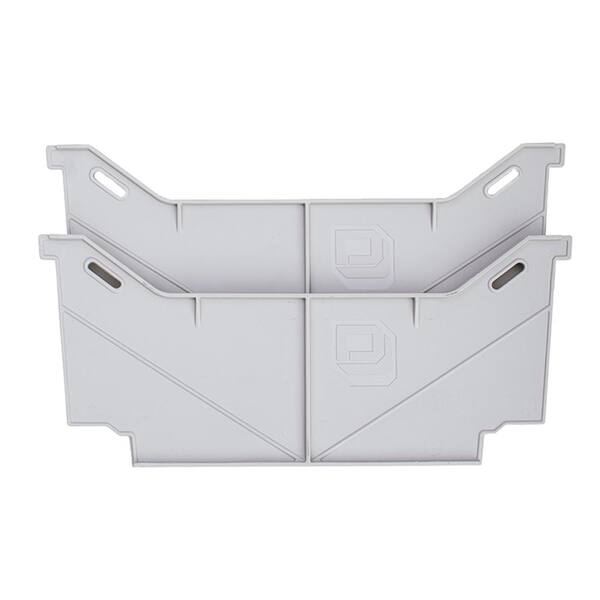 Storage Bin with Divider, 8 x 12 x 8