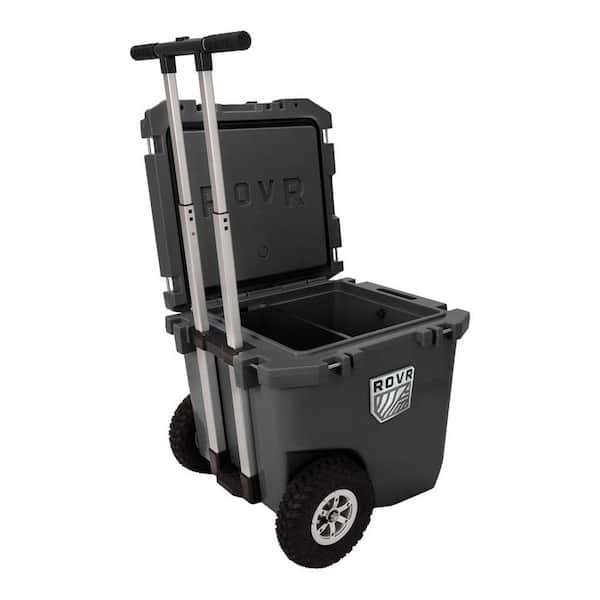 RovR RollR 45 qt. Wheeled Hard Cooler with Telescopic Handle