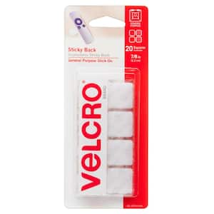 VELCRO Brand Thin Clear Dots with Adhesive, 200Pk, 3/4 Circles, For  Crafting School Projects, Home and Office Organization