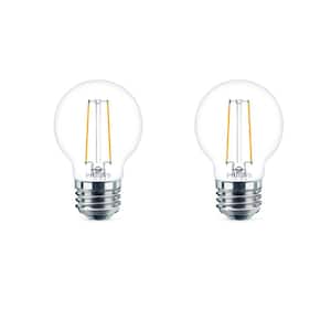 25-Watt Equivalent G16.5 Dimmable LED Light Bulb Soft White Globe (2-Pack)