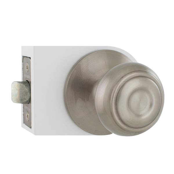 RELIABILT Baron Satin Nickel Interior/Exterior Hall/Closet Passage