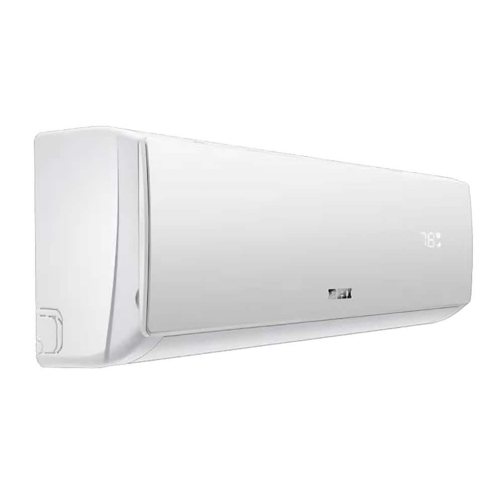 12,000 BTU White Wall-Mount Ductless Mini Split Air Conditioner with Heat Pump
